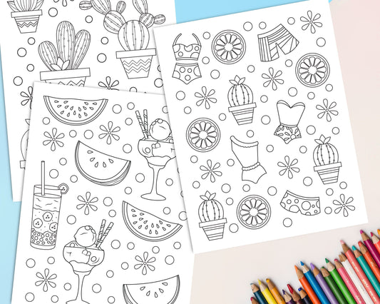 Doodle Coloring Booklet